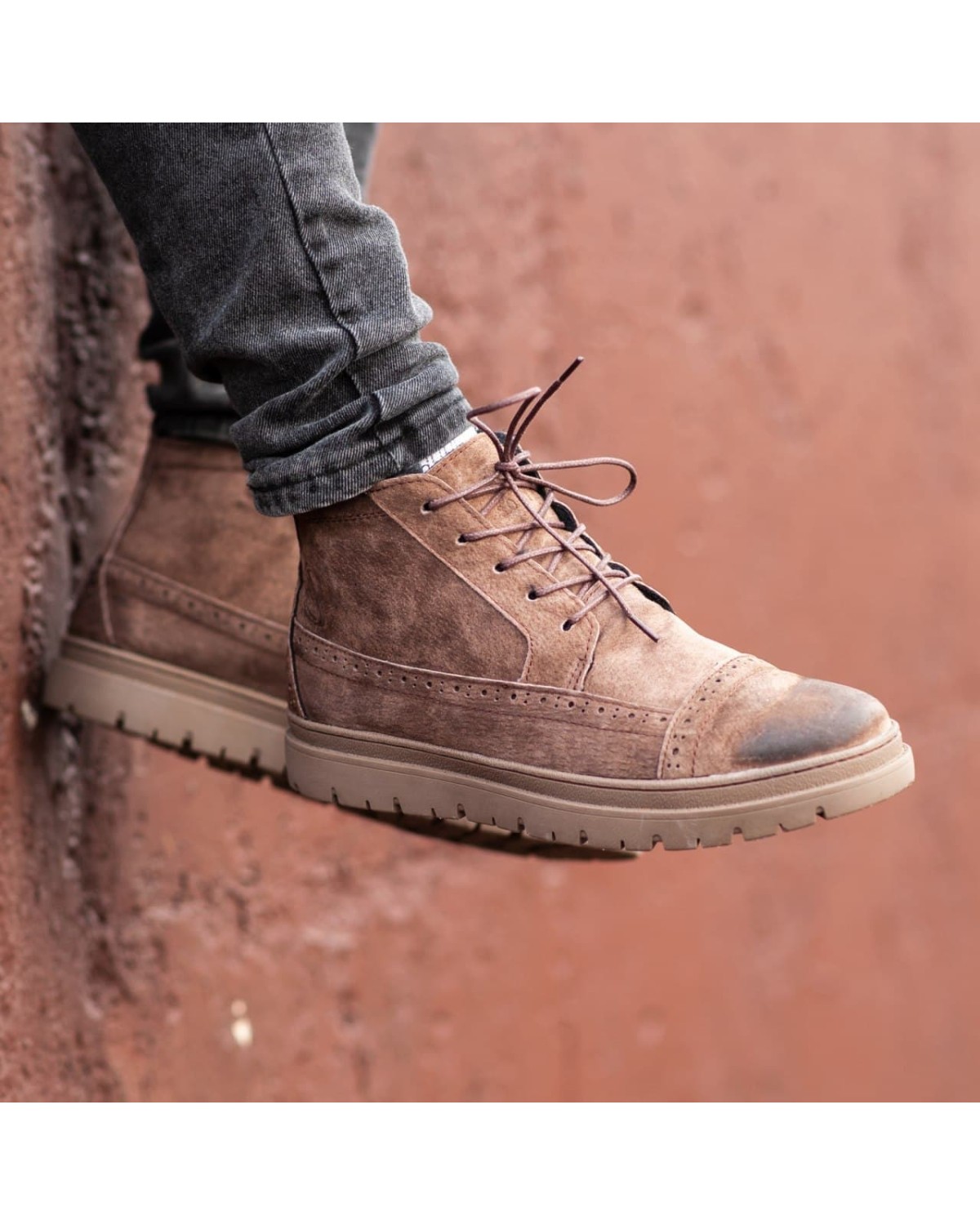 Боти чоловічі коричневі SMCW9799