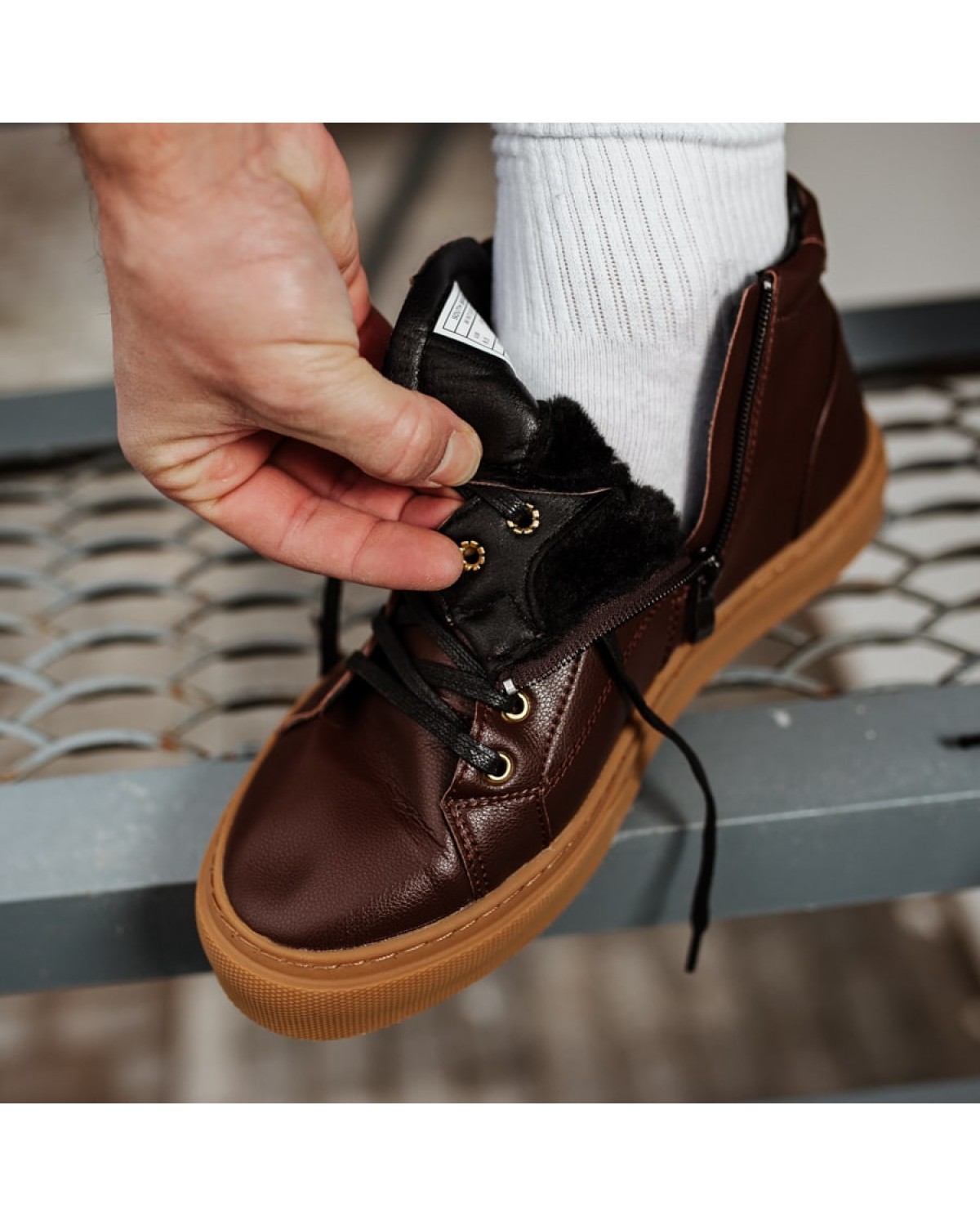 Боти чоловічі коричневі SSB9592