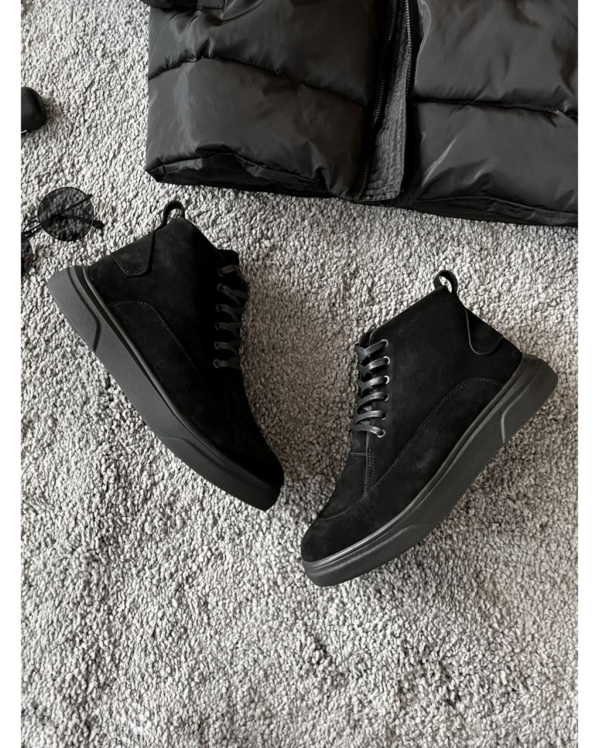 Боти чоловічі чорні 6999змш