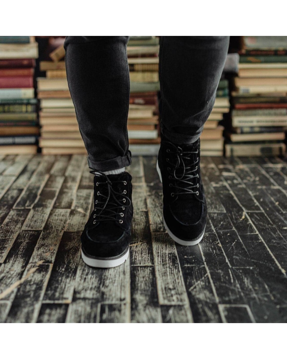 Боти чоловічі чорні SIBW9992