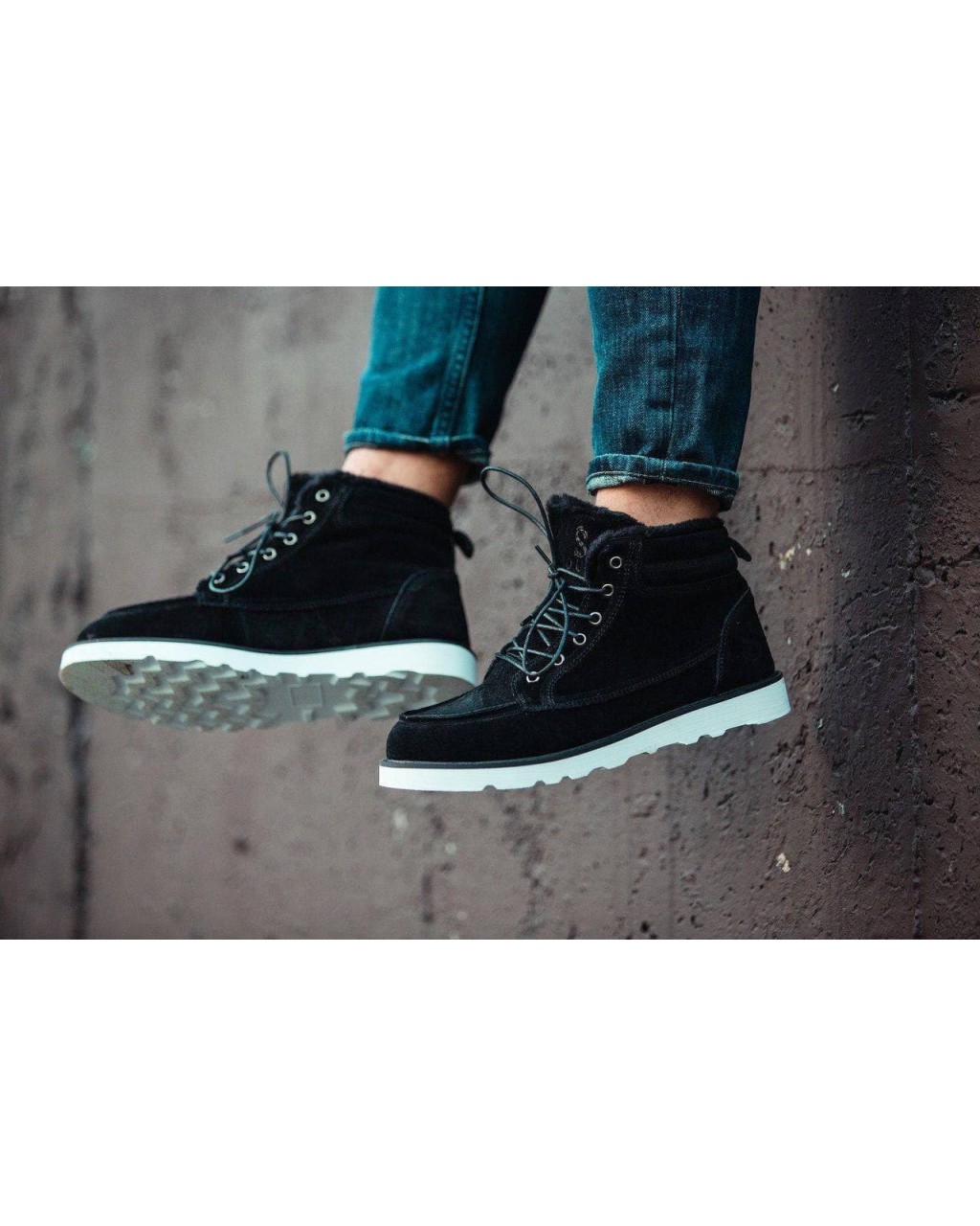 Боти чоловічі чорні SIBW9992