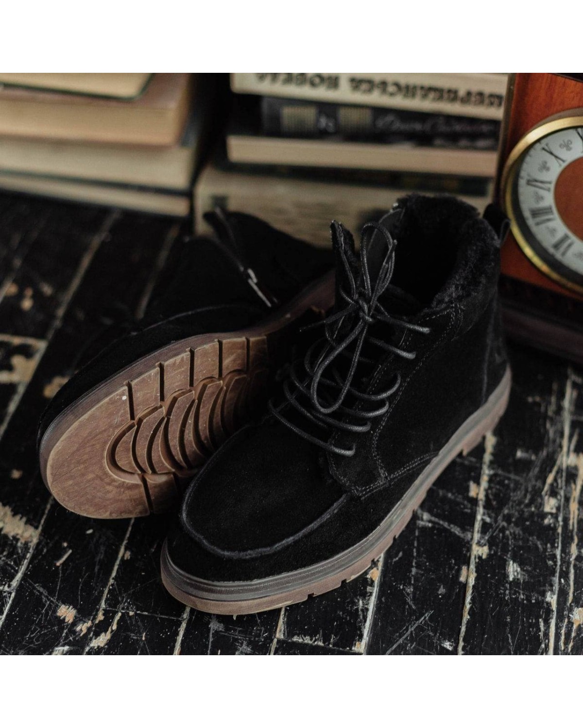 Боти чоловічі чорні SFBW9818