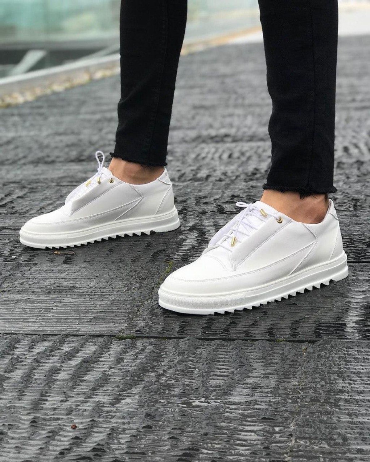 Кросівки чоловічі білі Pau23