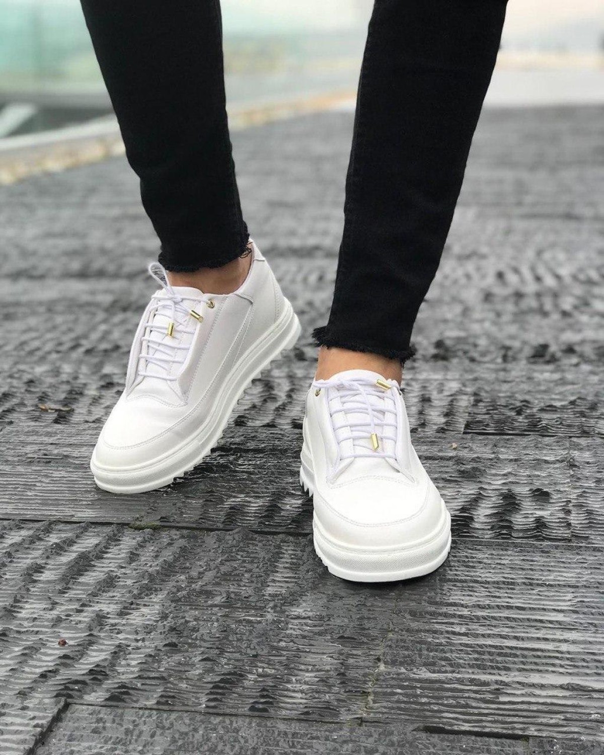 Кросівки чоловічі білі Pau23