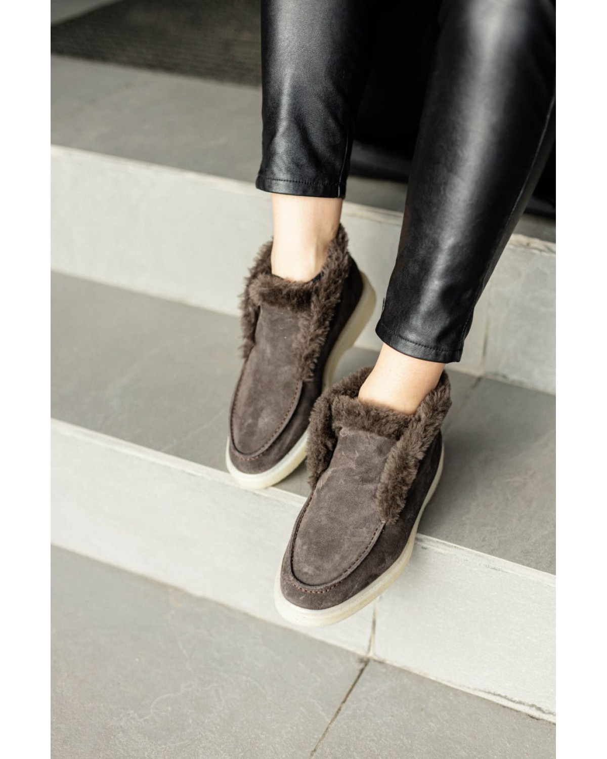 Боти жіночі коричневі AM10131